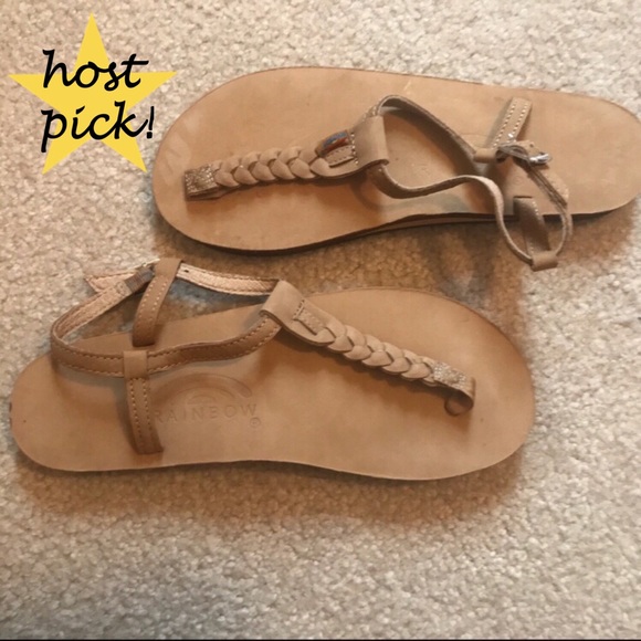 Rainbow Shoes - Rainbow T-Street Braided Sandals